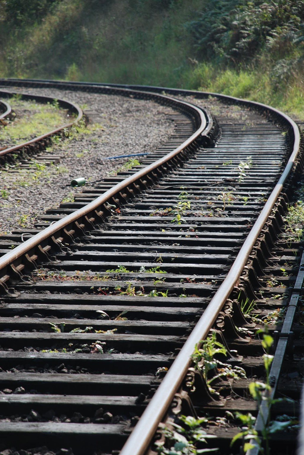 Curved Railway Tracks