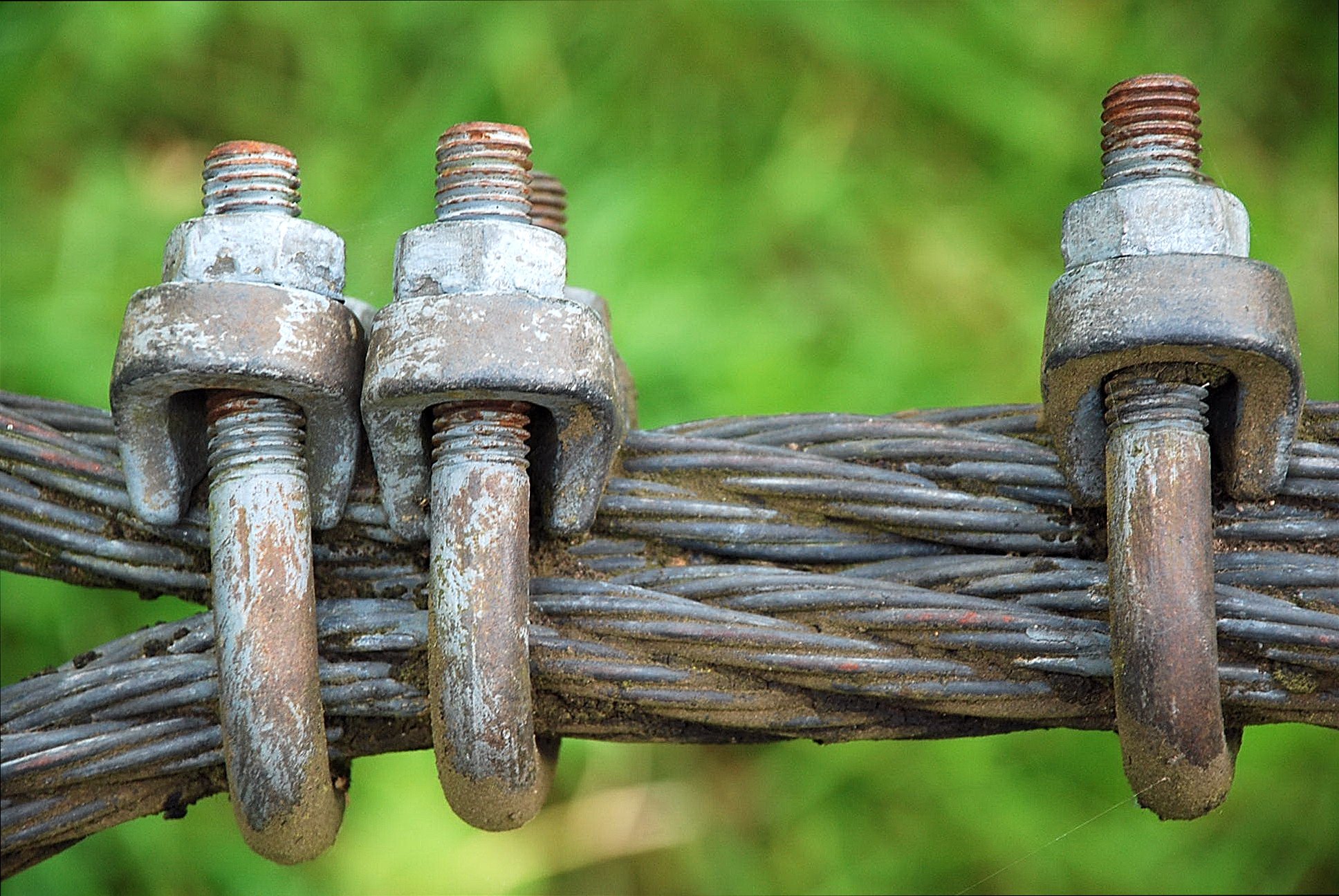Weathered Wire Cable